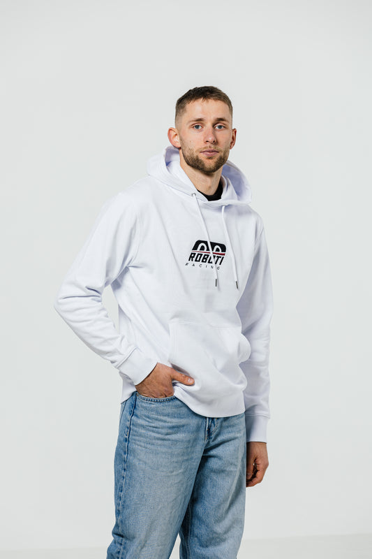 Roboti Racing hoodie in white